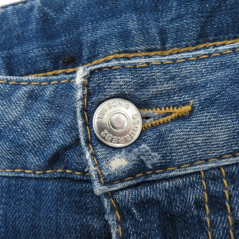 DSQUARED2 | ディースクエアード 裾ジップ デニムパンツ S72LA0631 ブルー サイズ：38【瀬戸大橋店】
