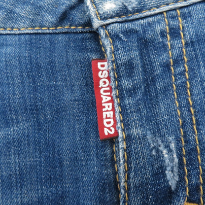 DSQUARED2 | ディースクエアード 裾ジップ デニムパンツ S72LA0631 ブルー サイズ：38【瀬戸大橋店】