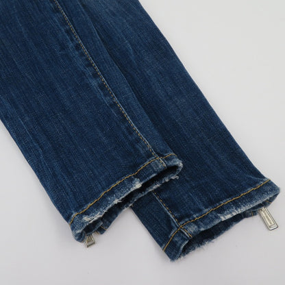 DSQUARED2 | ディースクエアード 裾ジップ デニムパンツ S72LA0631 ブルー サイズ：38【瀬戸大橋店】