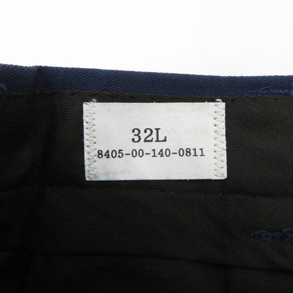 MILITARY衣料 | ミリタリーイリョウ US.NAVY Utility Pants パンツ 8405-80-140-0811 ネイビー サイズ：32【瀬戸大橋店】