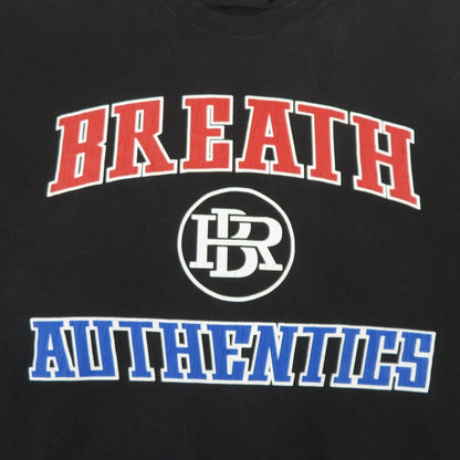 BREATH クラックプリント 半袖Ｔシャツ BR23SS-T7009 ブラック サイズ：L【瀬戸大橋店】