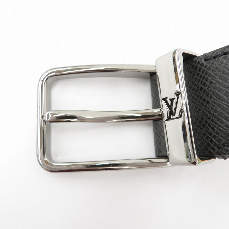 LOUIS VUITTON | ルイ・ヴィトン サンチュール・ポンヌフ ブレイデッド ベルト M0377 ブラック【瀬戸大橋店】