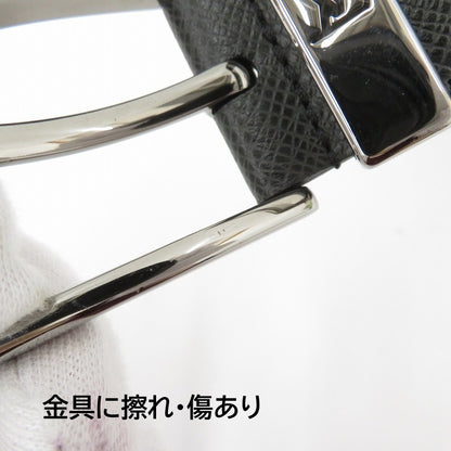 LOUIS VUITTON | ルイ・ヴィトン サンチュール・ポンヌフ ブレイデッド ベルト M0377 ブラック【瀬戸大橋店】