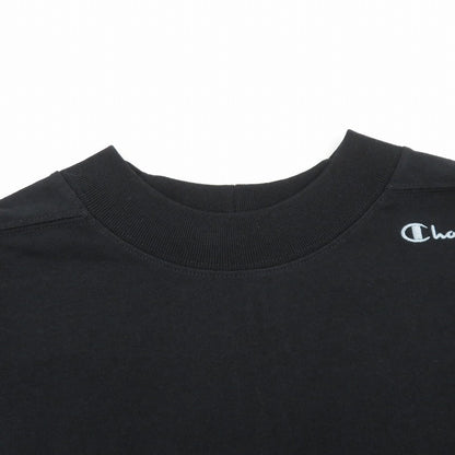 N.HOOLYWOOD | エヌハリウッド × Champion CREWNECK T 半袖Ｔシャツ C8-B360 ブラック サイズ：L【瀬戸大橋店】