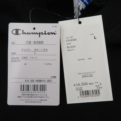 N.HOOLYWOOD | エヌハリウッド × Champion CREWNECK T 半袖Ｔシャツ C8-B360 ブラック サイズ：L【瀬戸大橋店】