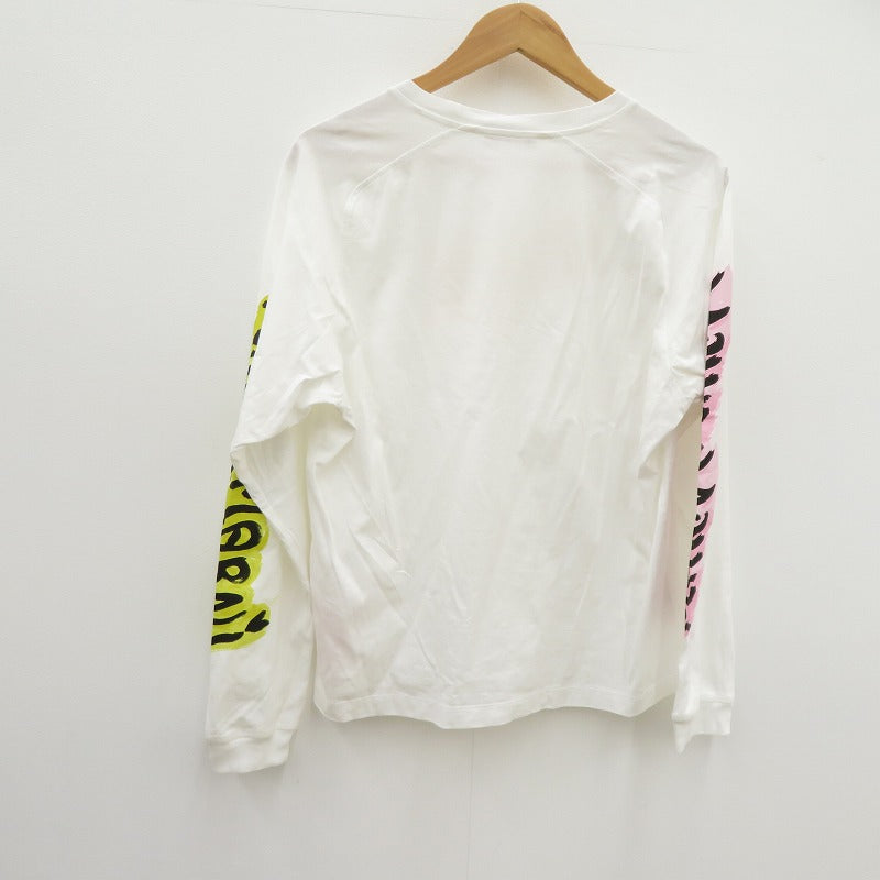MARNI | マルニ クルーネックロングTシャツ 長袖Ｔシャツ HUMU0274P0 USCV52 ホワイト サイズ：48【瀬戸大橋店】