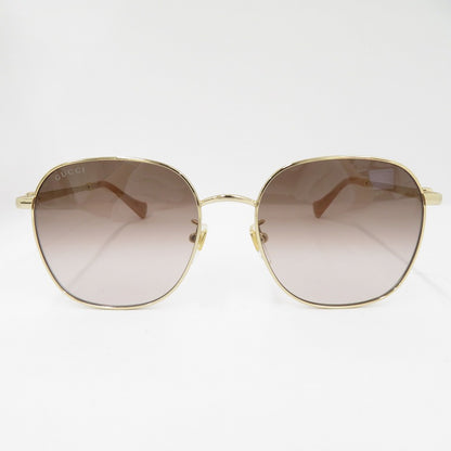 GUCCI | グッチ サングラス GG1142SA-002 サイズ：56□18-145 ゴールド【瀬戸大橋店】