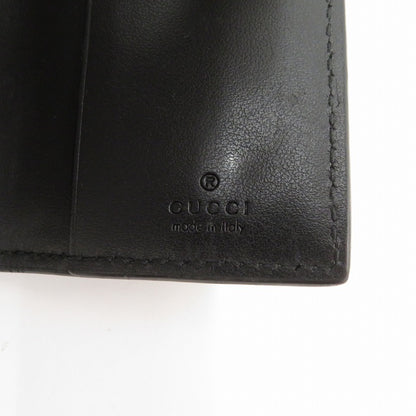 GUCCI | グッチ GGエンボス キーリング付き キーケース 625565-1147 ブラック【瀬戸大橋店】