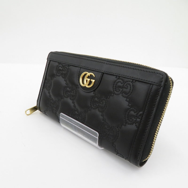 GUCCI | グッチ GGマトラッセ 長財布 723784-2184 ブラック【瀬戸大橋店】