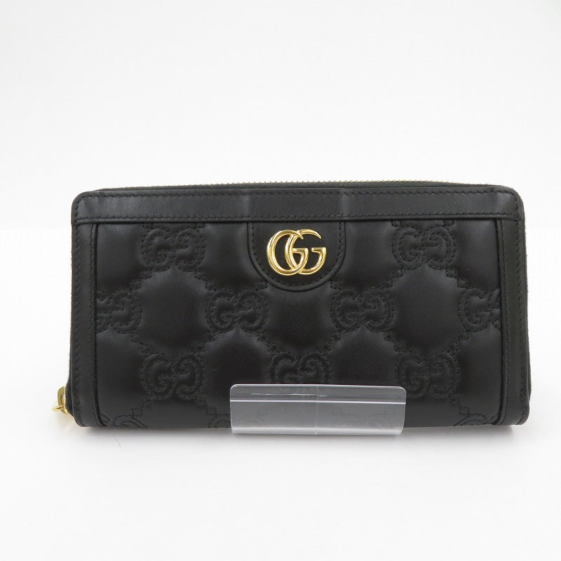 GUCCI | グッチ GGマトラッセ 長財布 723784-2184 ブラック【瀬戸大橋店】