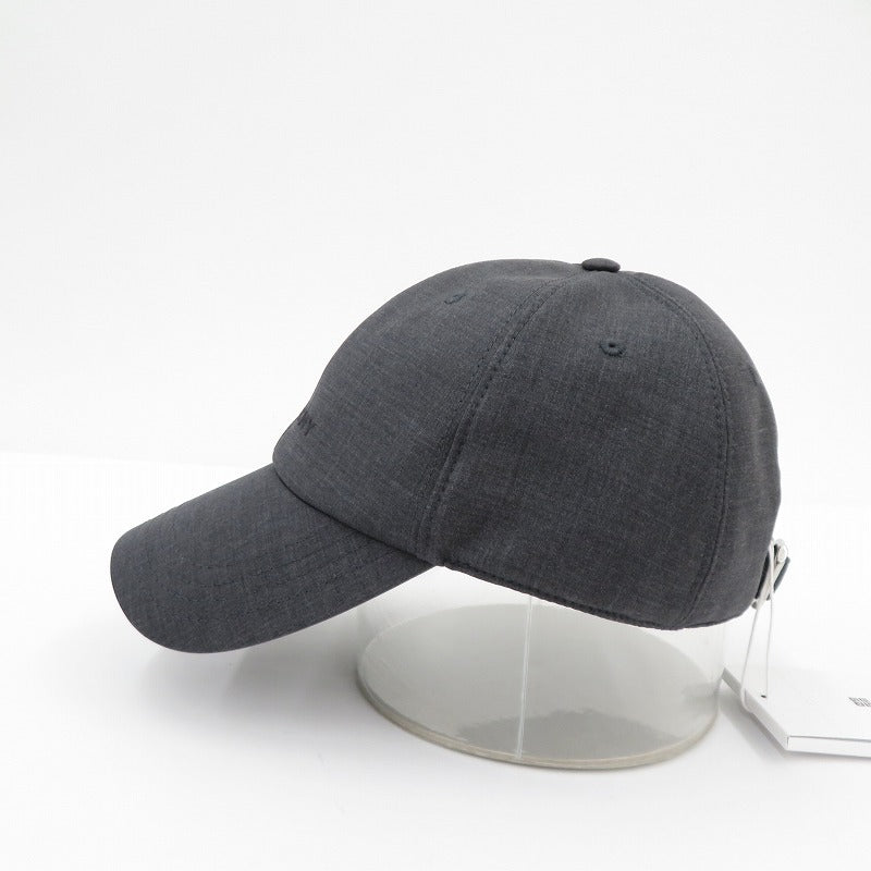 GIVENCHY | ジバンシィ ブランドロゴ キャップ コーティングキャンバス キャップ BPZ022P0VK 067 グレー サイズ：FreeSize【瀬戸大橋店】