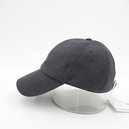 GIVENCHY | ジバンシィ ブランドロゴ キャップ コーティングキャンバス キャップ BPZ022P0VK 067 グレー サイズ：FreeSize【瀬戸大橋店】