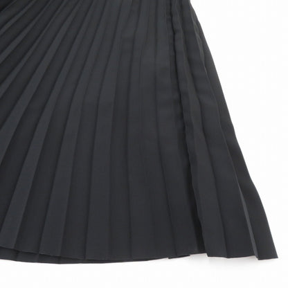HYKE | ハイク TAFFETA PLEATED MAXI DRESS ワンピース 231-16171 ブラック サイズ：S【瀬戸大橋店】