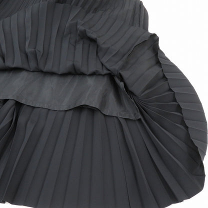 HYKE | ハイク TAFFETA PLEATED MAXI DRESS ワンピース 231-16171 ブラック サイズ：S【瀬戸大橋店】