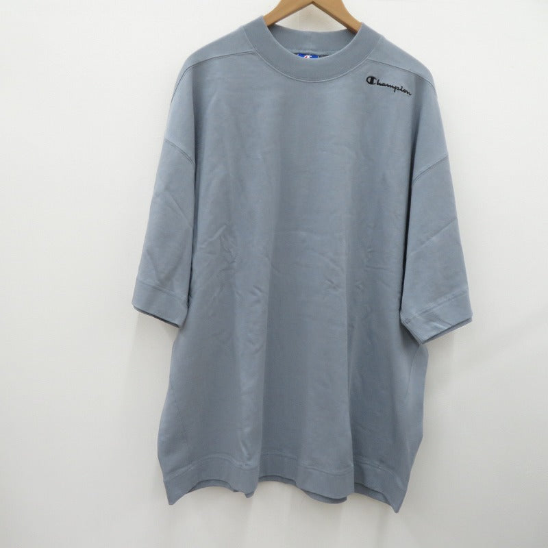 N.HOOLYWOOD | エヌハリウッド Champion T-SHIRT 半袖Ｔシャツ C8-B360 ライトブルー サイズ：L【瀬戸大橋店】