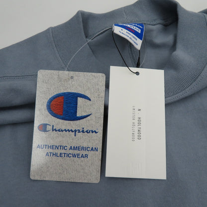 N.HOOLYWOOD | エヌハリウッド Champion T-SHIRT 半袖Ｔシャツ C8-B360 ライトブルー サイズ：L【瀬戸大橋店】