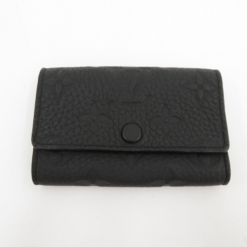 LOUIS VUITTON | ルイ・ヴィトン モノグラム トリヨン キーケース ミュルティクレ 6 キーケース M82604 ブラック【瀬戸大橋店】