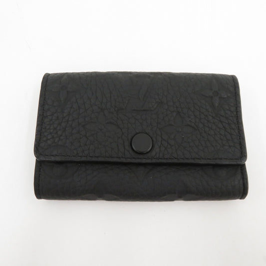 LOUIS VUITTON | ルイ・ヴィトン モノグラム トリヨン キーケース ミュルティクレ 6 キーケース M82604 ブラック【瀬戸大橋店】