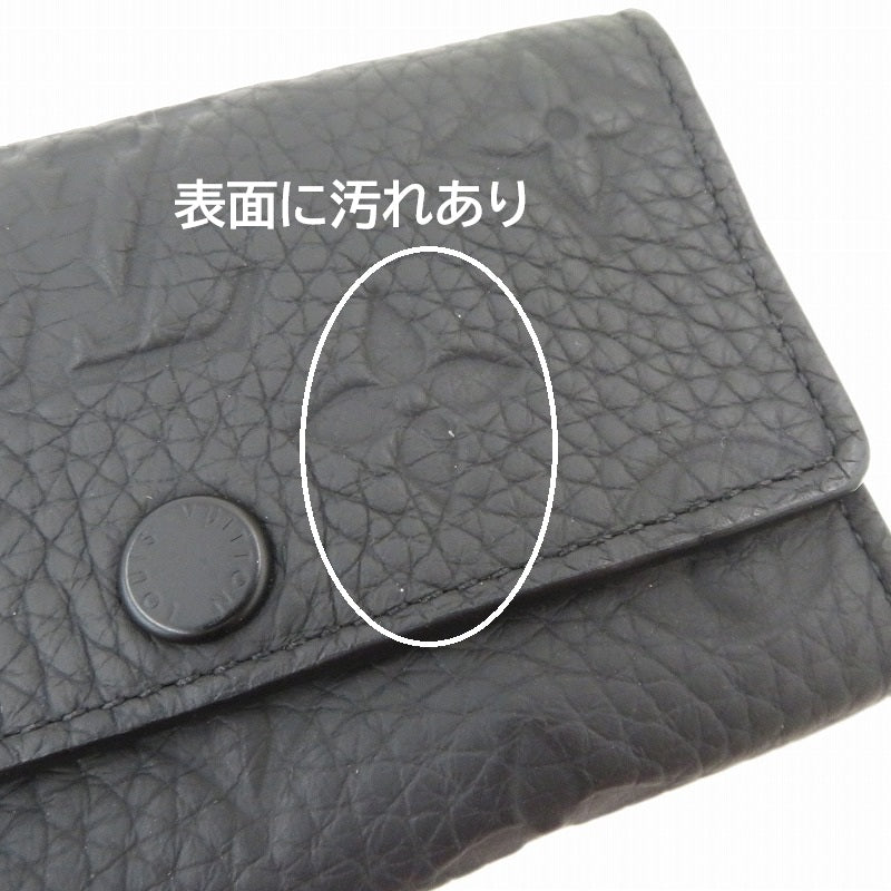 LOUIS VUITTON | ルイ・ヴィトン モノグラム トリヨン キーケース ミュルティクレ 6 キーケース M82604 ブラック【瀬戸大橋店】