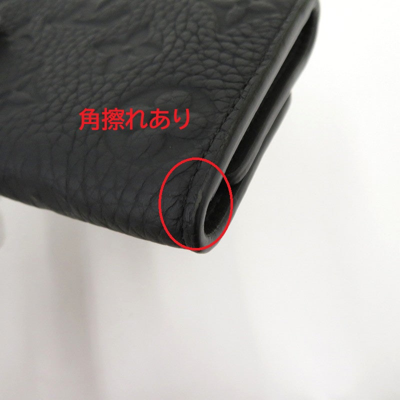 LOUIS VUITTON | ルイ・ヴィトン モノグラム トリヨン キーケース ミュルティクレ 6 キーケース M82604 ブラック【瀬戸大橋店】