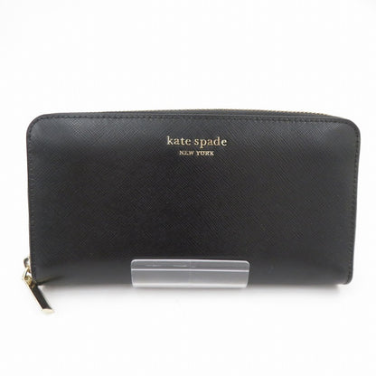kate spade NEW YORK | ケイトスペードニューヨーク スペンサー ジップ アラウンド コンチネンタル ウォレット 長財布 PWR00281 ブラック【瀬戸大橋店】