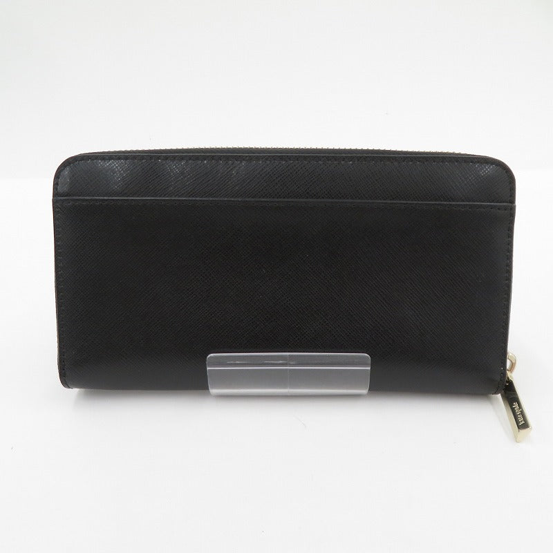 kate spade NEW YORK | ケイトスペードニューヨーク スペンサー ジップ アラウンド コンチネンタル ウォレット 長財布 PWR00281 ブラック【瀬戸大橋店】