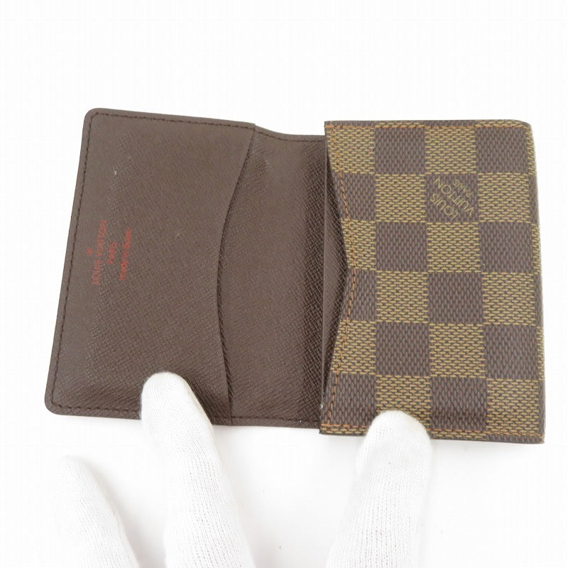 LOUIS VUITTON | ルイ・ヴィトン アンヴェロップ・カルト・ドゥ ヴィジット カードケース N62920 ブラウン【瀬戸大橋店】