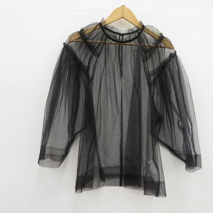 MACHATT チュールプルオーバー その他トップス M23A-104 ブラック サイズ：FreeSize【瀬戸大橋店】