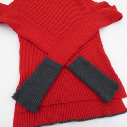 HeRIN.CYE Knit inner tops セーター 530GAM70-0760 レッド サイズ：FreeSize【瀬戸大橋店】