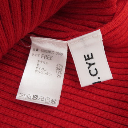 HeRIN.CYE Knit inner tops セーター 530GAM70-0760 レッド サイズ：FreeSize【瀬戸大橋店】