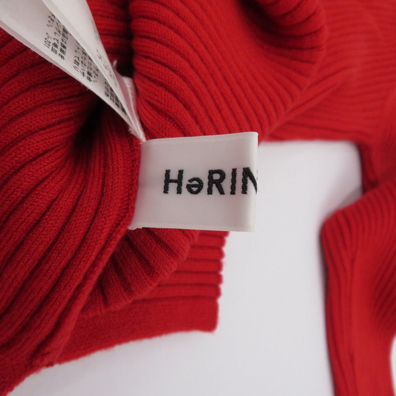 HeRIN.CYE Knit inner tops セーター 530GAM70-0760 レッド サイズ：FreeSize【瀬戸大橋店】