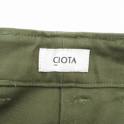 CIOTA(1LDKコーナー) | シオタ BAKER PANTS (WIDE STRAIGHT) ベイカーパンツ パンツ PTLM-152 カーキ サイズ：1【瀬戸大橋店】