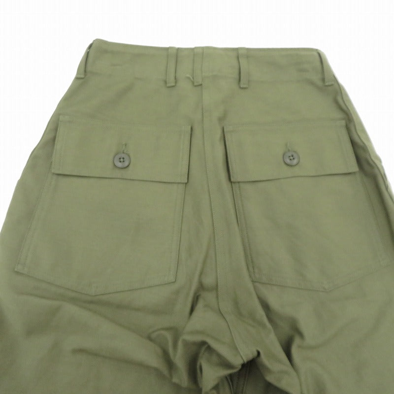 CIOTA(1LDKコーナー) | シオタ BAKER PANTS (WIDE STRAIGHT) ベイカーパンツ パンツ PTLM-152 カーキ サイズ：1【瀬戸大橋店】