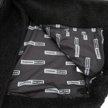 NEIGHBORHOOD | ネイバーフッド × DELUXE BOA JKT ボアジャケット その他アウター 23ADNH5000 ブラック サイズ：L【瀬戸大橋店】