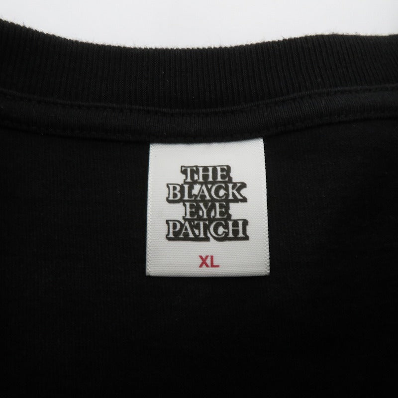 BlackEyePatch | ブラックアイパッチ HOLOGRAM TEE 半袖Ｔシャツ ブラック サイズ：XL【瀬戸大橋店】