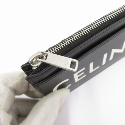 CELINE | セリーヌ ジップ カードホルダー カードケース 10F993DMF.38SI ブラック【瀬戸大橋店】