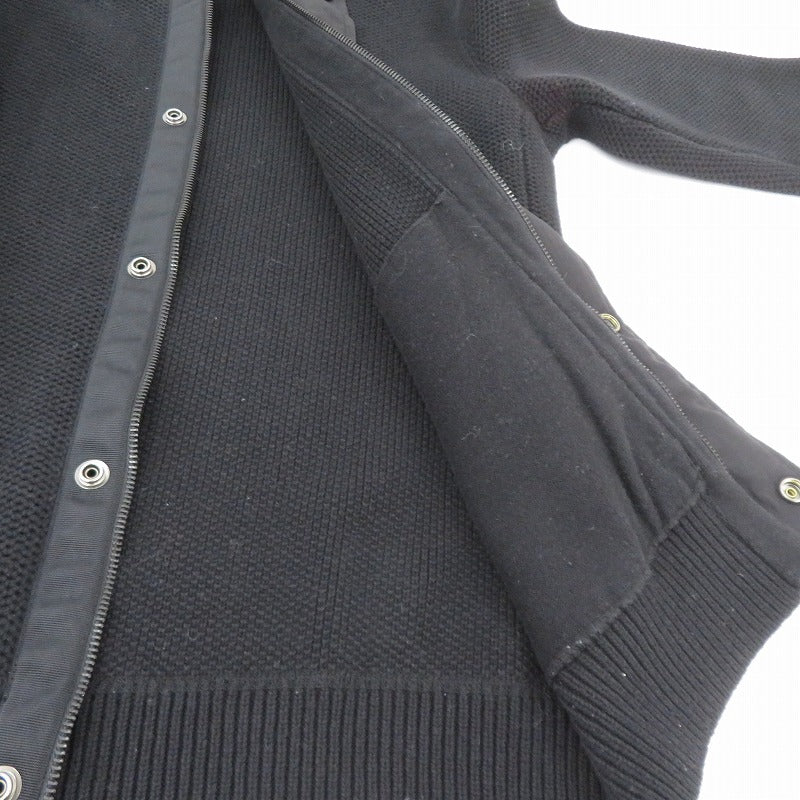 ARMANI EXCHANGE | アルマーニエクスチェンジ ニットJKT その他アウター ブラック サイズ：S【瀬戸大橋店】