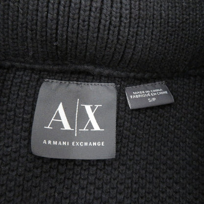 ARMANI EXCHANGE | アルマーニエクスチェンジ ニットJKT その他アウター ブラック サイズ：S【瀬戸大橋店】