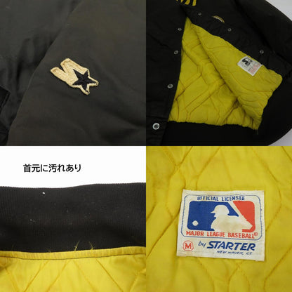 STARTER | スターター MLB:ピッツバーグパイレーツ スタジャン ブラック サイズ：M【瀬戸大橋店】