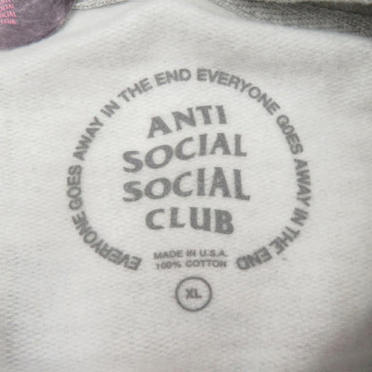 ANTI SOCIAL SOCIAL CLUB | アンチソーシャルソーシャルクラブ パーカー SS4500P グレー サイズ：XL【瀬戸大橋店】