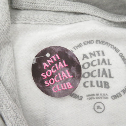 ANTI SOCIAL SOCIAL CLUB | アンチソーシャルソーシャルクラブ パーカー SS4500P グレー サイズ：XL【瀬戸大橋店】