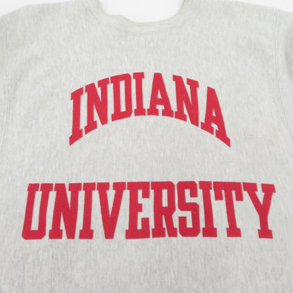 Champion | チャンピオン 刺繍タグ/INDIANA COLLEGE/90’ スウェット グレー サイズ：XL【瀬戸大橋店】