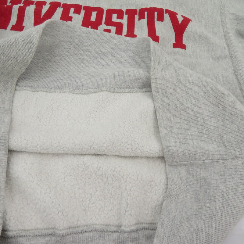 Champion | チャンピオン 刺繍タグ/INDIANA COLLEGE/90’ スウェット グレー サイズ：XL【瀬戸大橋店】