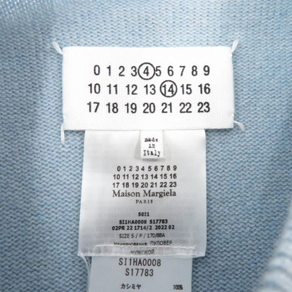 Maison Margiela | メゾンマルジェラ 22AW カシミヤ セーター SI1HA0008 S17783 ブルー サイズ：S【瀬戸大橋店】
