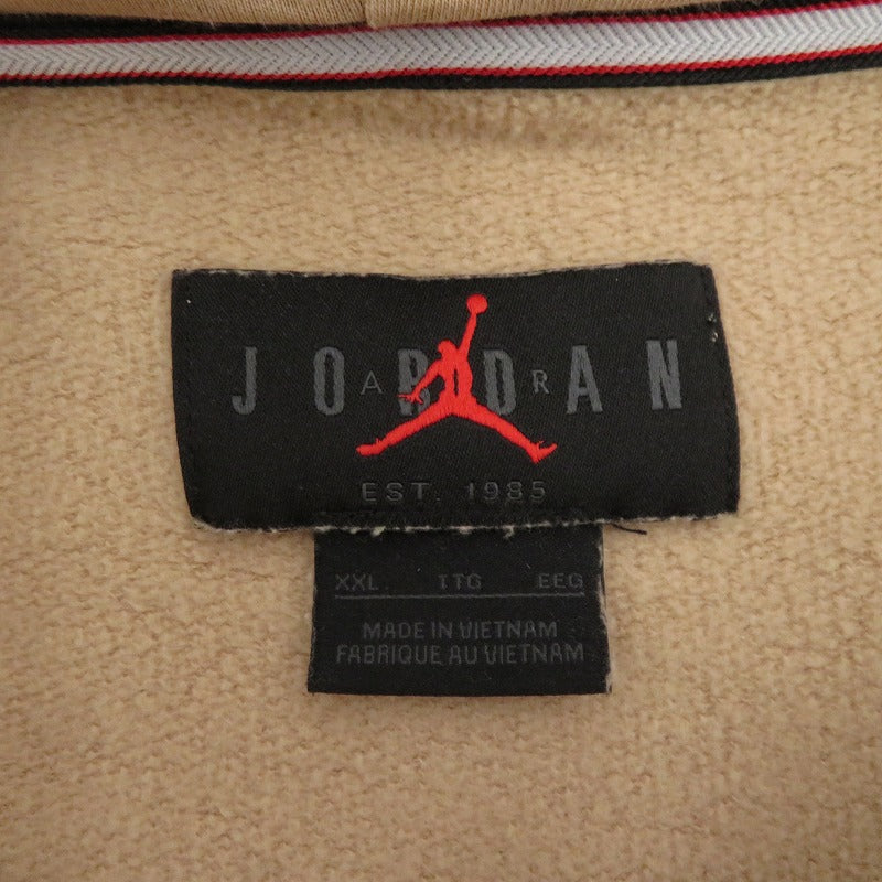 JORDAN | ジョーダン Flight MVP Fleece Hoodie パーカー FN6352-244 ベージュ サイズ：XXL【瀬戸大橋店】