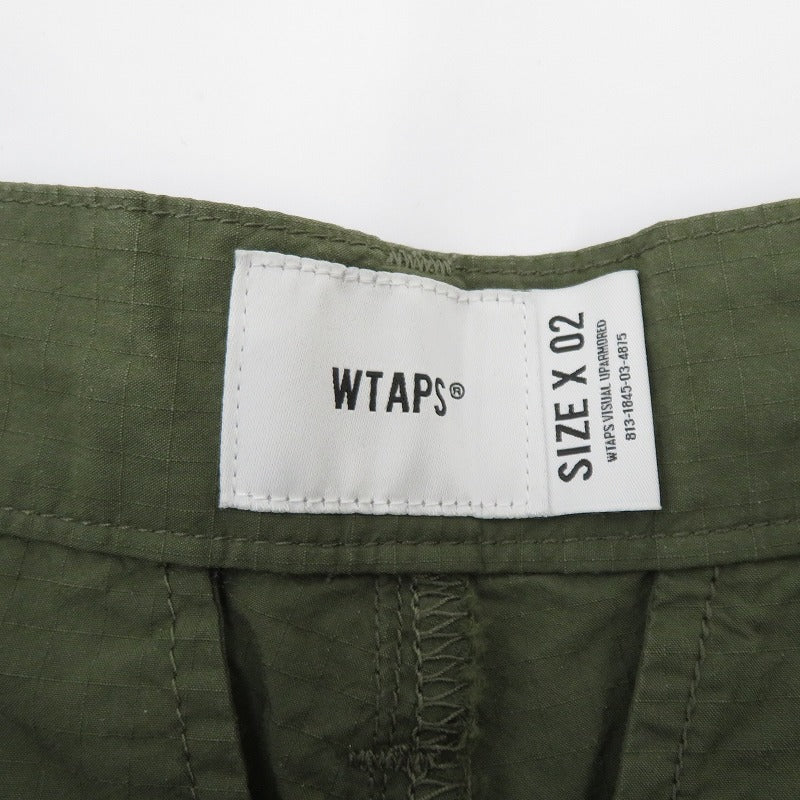 W)TAPS | ダブルタップス BGT TROUSERS NYCO RIPSTOP 22aw パンツ 222WVDT-PTM06 カーキ サイズ：2【瀬戸大橋店】