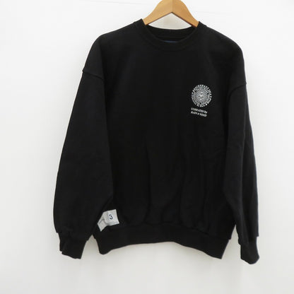 DESCENDANT | ディセンダント STERN CREW NECK スウェット 242ATDS-CNM02S ブラック サイズ：3【瀬戸大橋店】