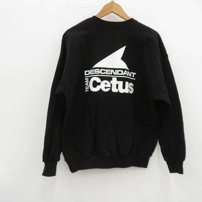 DESCENDANT | ディセンダント STERN CREW NECK スウェット 242ATDS-CNM02S ブラック サイズ：3【瀬戸大橋店】