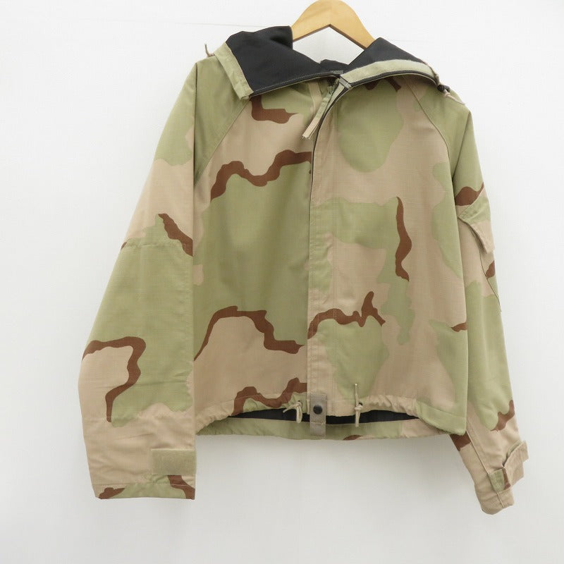 MILITARY衣料 | ミリタリーイリョウ アメリカ軍 ケミカル プロテクティブJKT ミリタリージャケット カモ サイズ：S【瀬戸大橋店】