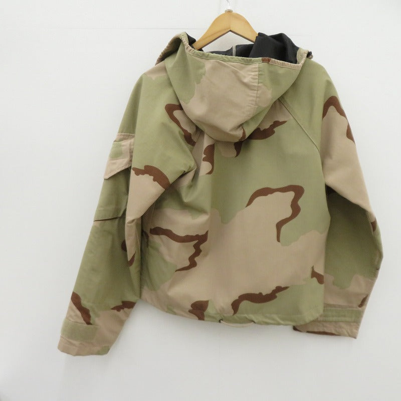 MILITARY衣料 | ミリタリーイリョウ アメリカ軍 ケミカル プロテクティブJKT ミリタリージャケット カモ サイズ：S【瀬戸大橋店】